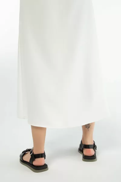 Sandali bassi da donna in vera pelle   Bn Sndlt 