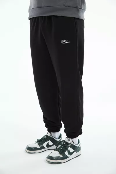 سروال رياضي أساسي فخم للجنسين مع حزام مطاطي