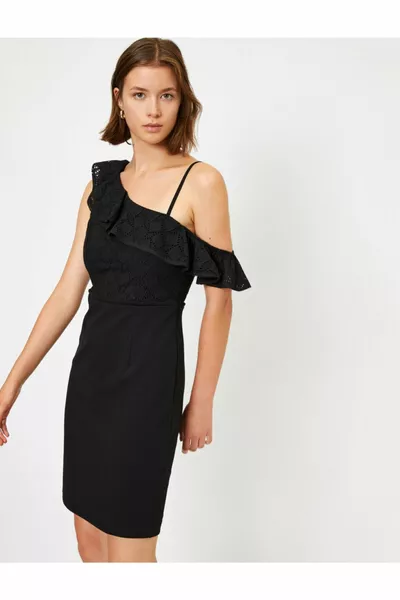 Women's Black Evening Dress & Graduation Dress