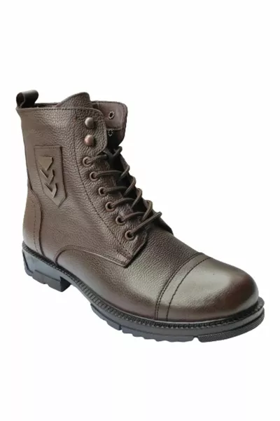 меховые сапоги из натуральной кожи почтовые мужские кожаные сапоги