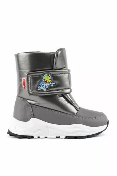 Silver Women's Boots Snow Bear Boots  Silver