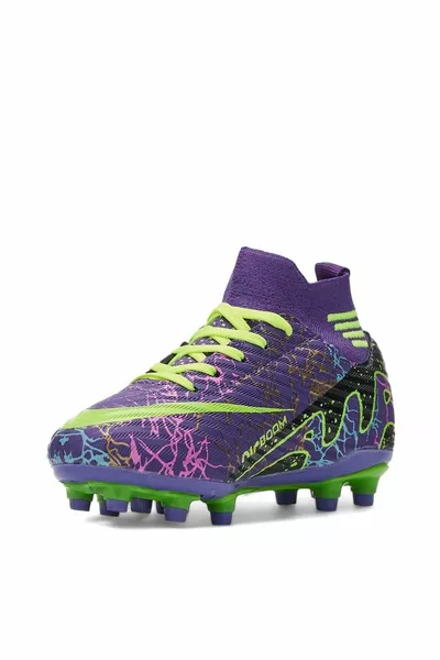  Лилави футболни обувки за момчета
