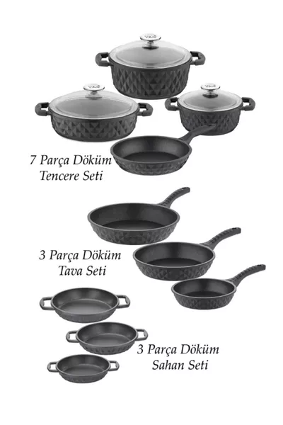 Bella Cast Iron Cooking Set
