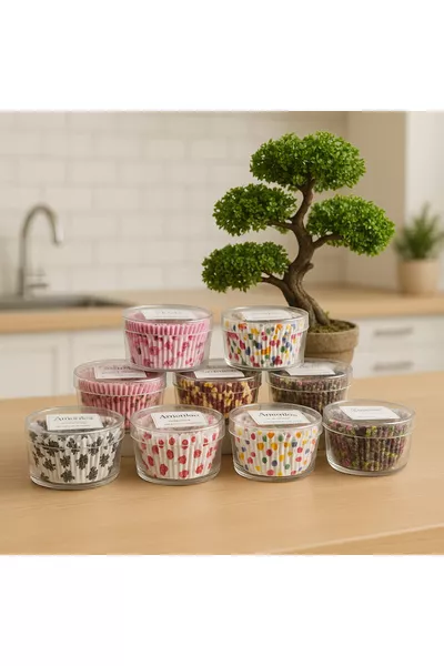 Muffin Brownie Cupcake Papiervorm met Patroon
