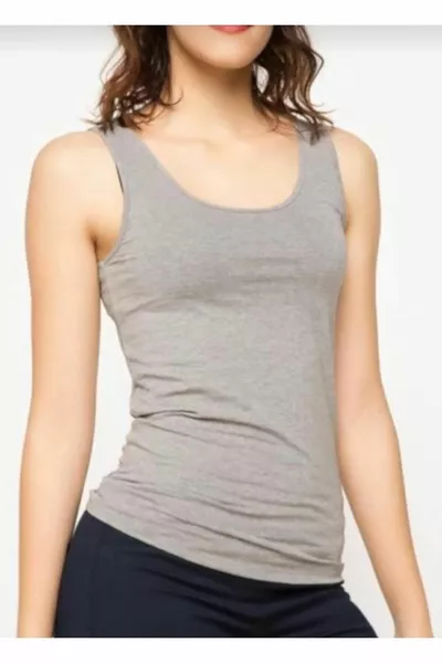 Entaha Kadın Ribana Kalın Askılı Atlet 6'lı