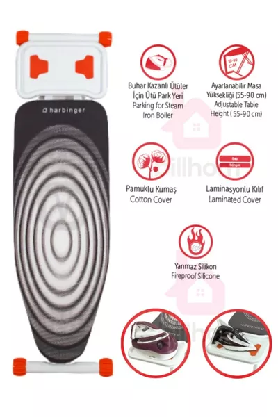 Harbinger Powerboard ютия маса алуминиев комплект за сушене