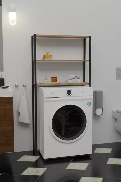 Washing Machine Top Organizer Shelf Bathroom Cabinet Shelf Machine Top Cabinet Shelf Atlantic Pine