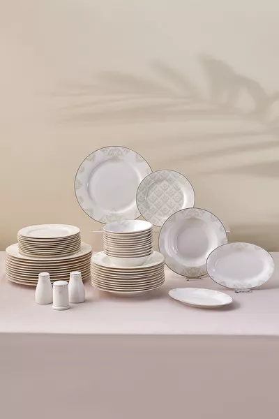 Элегантность Bone Siena Комплект столовой на 1 персону Золото