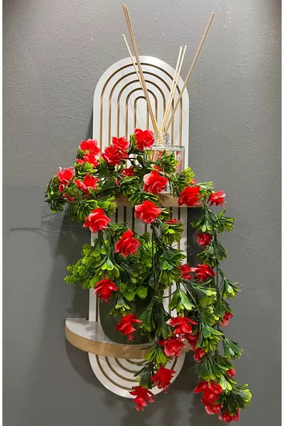 Semplice Декоративна стена рафт от дъб