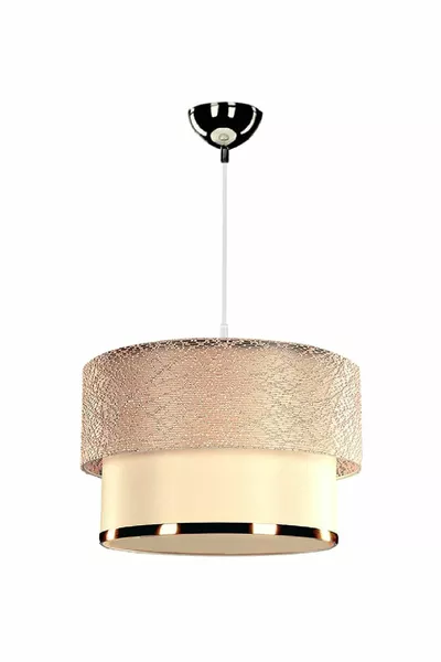 شمعدان كعكة فردي مع دانتيل ذهبي وتفاصيل شمبانيا