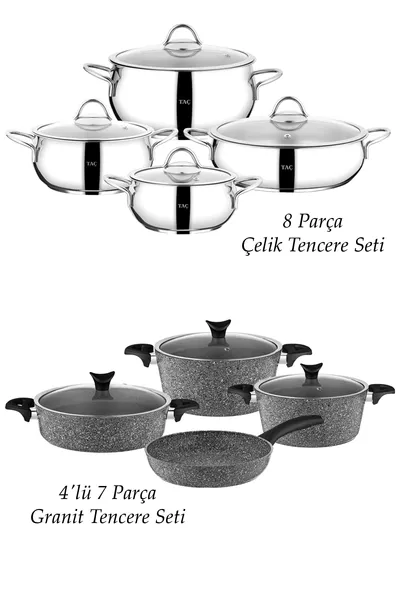 Grand Steel Piece Advantageous Dowry Set