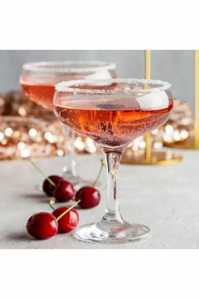 6-delige Bistrocup Glazen Dessertservies 6 stuks