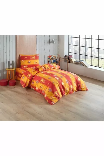 Постельное бельё для одного человека с принтом болельщика, * простыня на резинке Gs