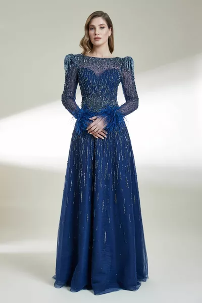 Вечерна -Navy Blue