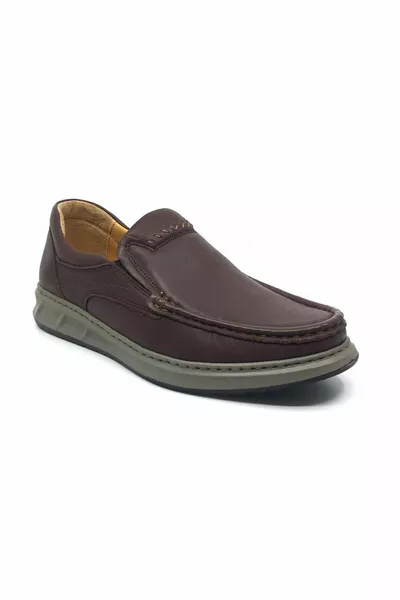 % cuir véritable orthopédique Hommes décontracté décontracté mocassins grandes chaussures 