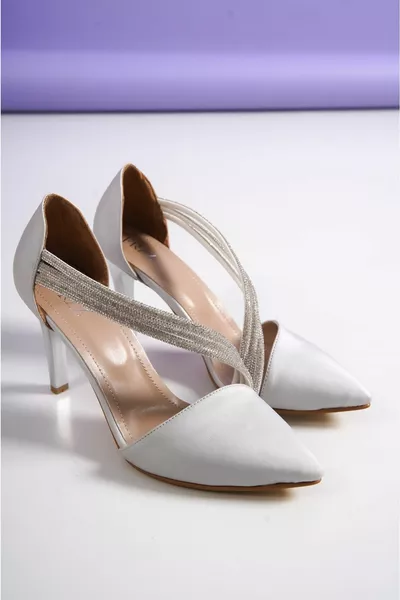 Women's Evening Dress Stone High Heels