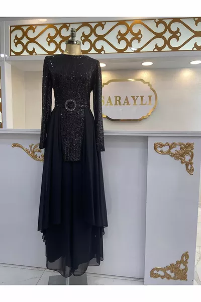 Francesca Gazella -Dubbele set met pailletten