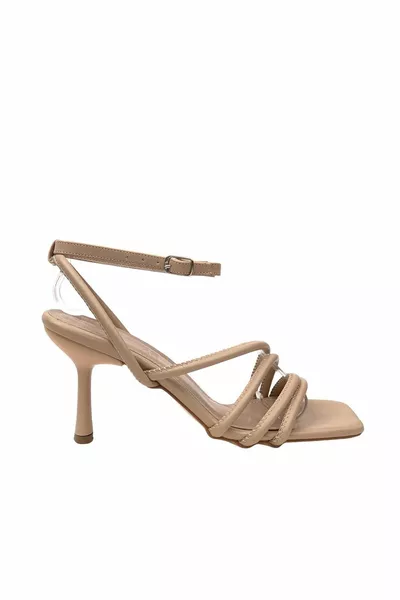 Onl Pakj Nut Welt Ankle Tie Sandals Lucest New
