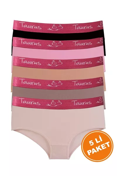 Женские трусы, упаковка из 5 штук