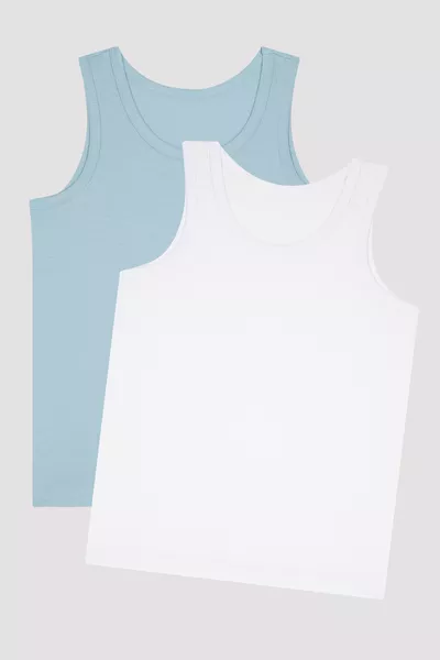 Multicolored 2-Pack Boys' Tank Top