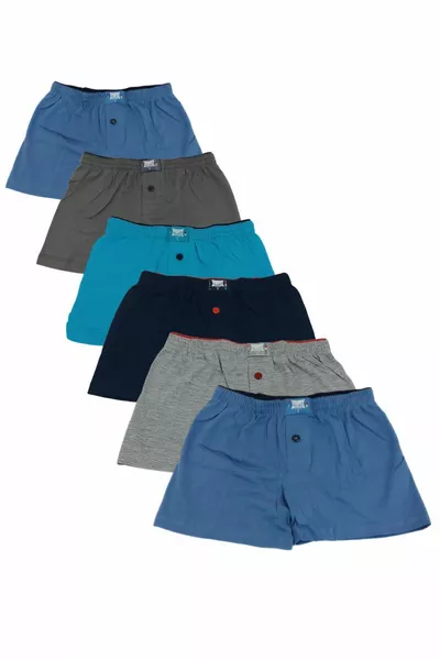 Boys 6-Pack Waist Towel Boxer 