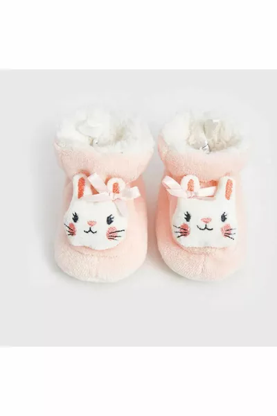 LCW STEPS лосось вышитые носки для малышей для девочки перед прогулкой