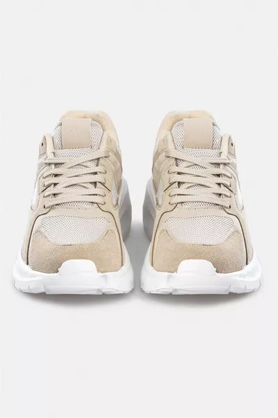 رجالي بيج قطعة مرنة سميكة نعل أحذية كاجوال 