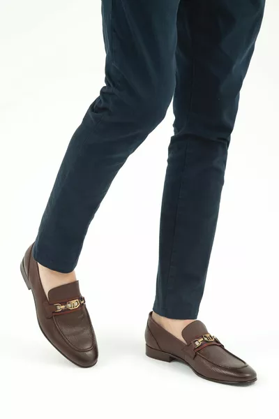 حذاء كلاسيكي جلد طبيعي للرجال   Erk Ayk /