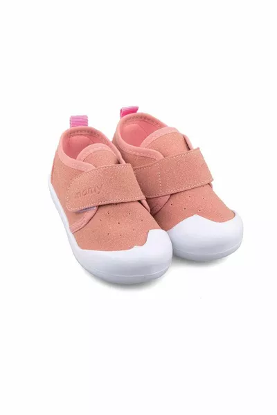 Semelle orthopédique en lin First Step adaptée aux chaussures de maison pour bébé ()