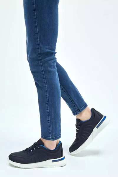 Baskets et baskets en cuir véritable pour hommes  T Erk Ayk 