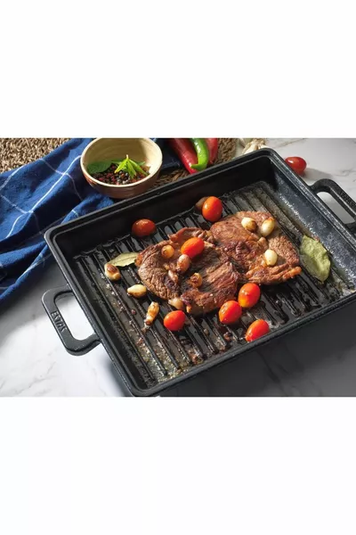 Gietijzeren Grillpan Zonder Coating  Sealpannetje % Lokale Productie