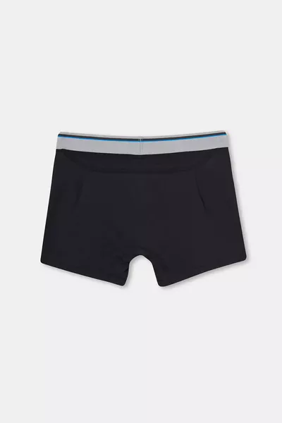 Тъмносин памучен боксер Lacivert Compact Air