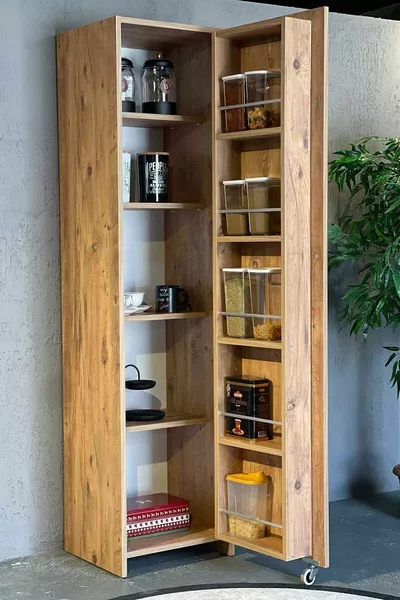 Шкаф за провизии с една врата  см Атлантическа бор