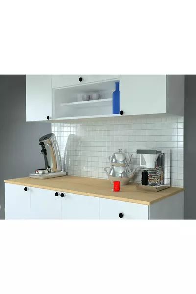  cm Wooden MDF Counter Modern Ready-Made Kitchen