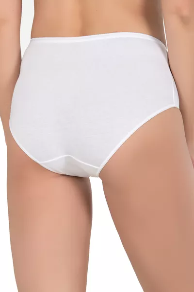 أوزكان  سروال داخلي نسائي عالي الخصر من القطن والمودال
