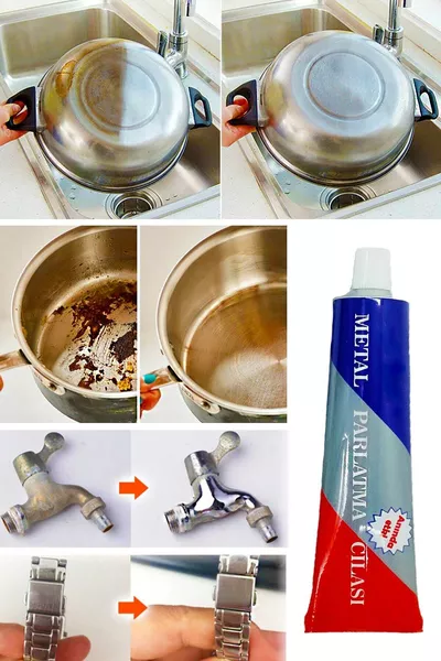 Metal Jant Ve Çelik Parlatma Cilası