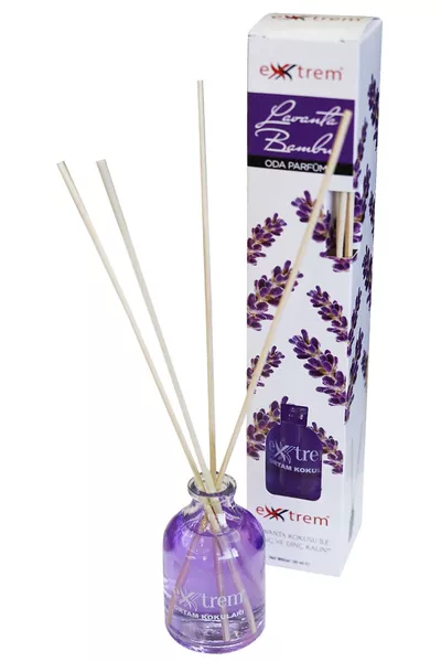 Profumatore con Bastoncini di Bamboo alla Lavanda