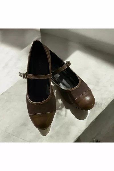 Ежедневни балетки Велурени балетки