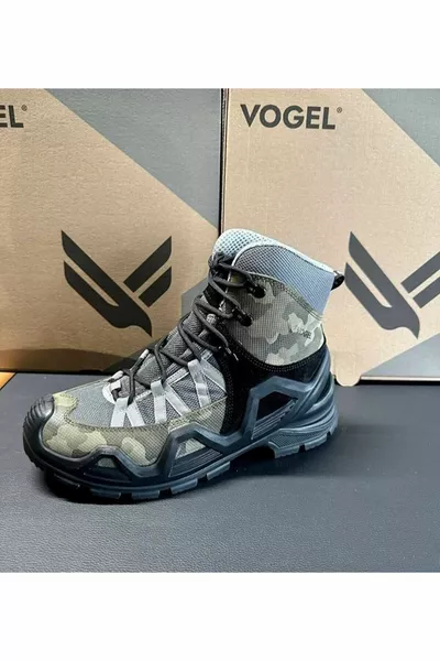 Vogel Guard Xr Camouflage Wasserdichte Stiefel aus Wildleder in Schwarz