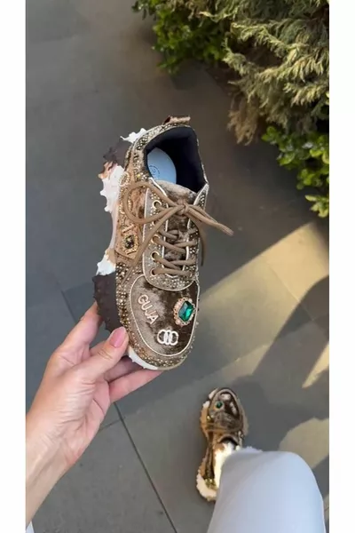 ديفا مينك حذاء رياضي نسائي غير رسمي برباط