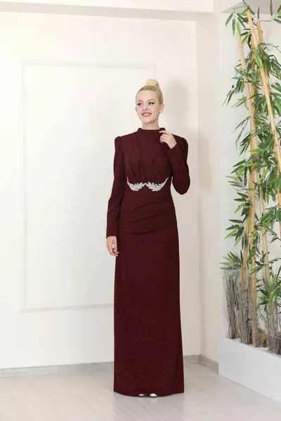 Story Hijab Abendkleid 