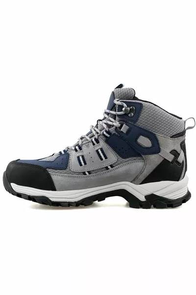 Gamelu Want Waterdichte Waterdichte Rubberen Zool Outdoor Heren Laarzen Grijs