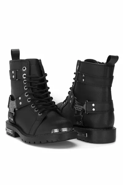 أحذية سوداء للجنسين DS.