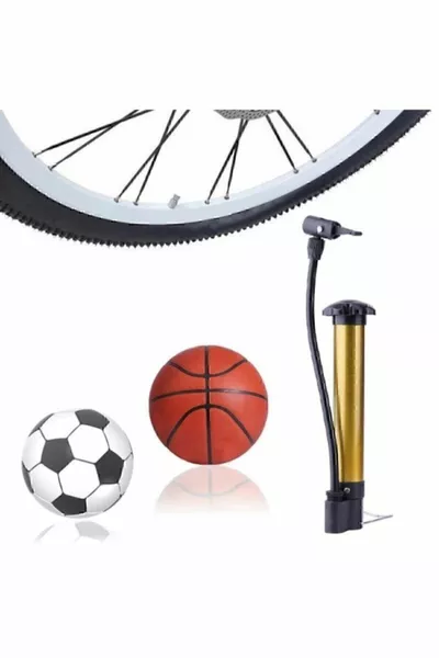 Fahrradpumpe Fahrrad Handluftpumpe Gummi Ball Inflator Nadel Geschenk