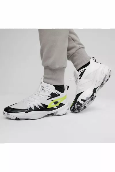 Genetics Мужские желтые баскетбольные кроссовки