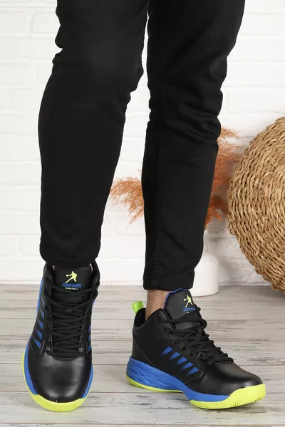  Basketball Herren Sneaker Marineblau