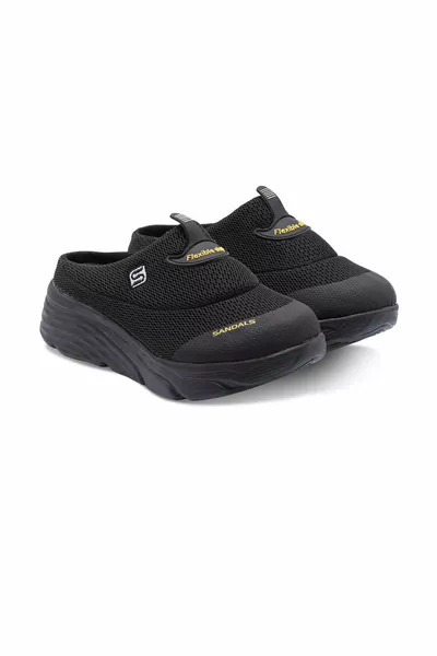 Женская подошва с подошвой ортопедическая сетка Sabo Врач Медсестра Больница Поварские тапочки  Черный