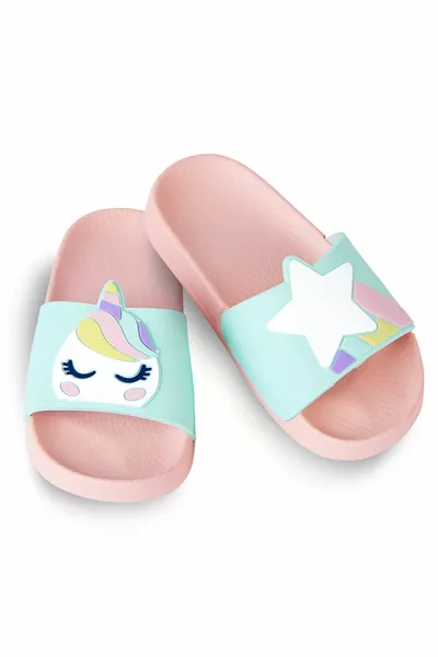 Чехли за момичета еднорог