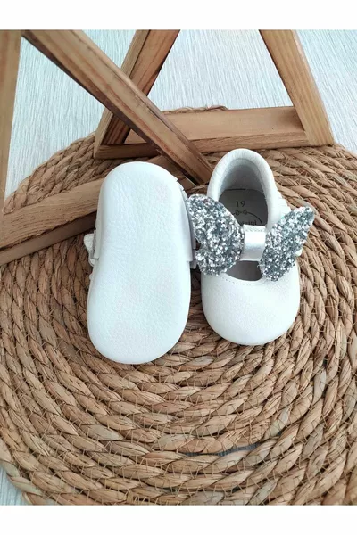 Bella Model Пайетки Бант Детские Лоферы Ботильоны Детская Обувь