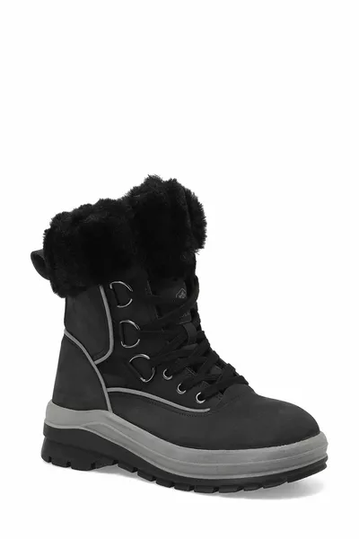 FALLON 3PR أحذية ثلجية نسائية سوداء